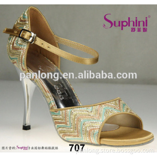 Rhinestone/Crystal /stone buckle standard dance shoes